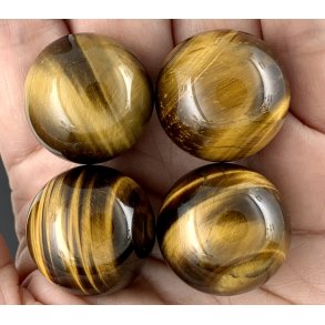 Små tigerøje kugle