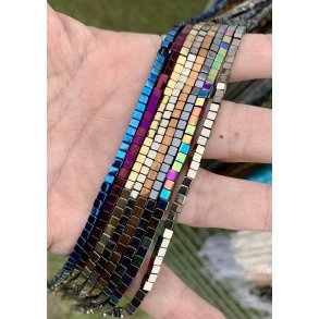 Hematite perle kæde