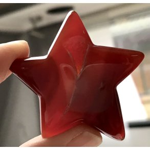 Druzy karneol stjerne