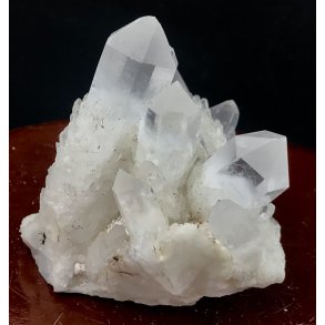 Natur rå kaktus bjergkrystal klynge