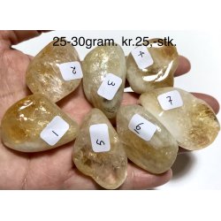 Citrin lommesten. 25-30gram. 