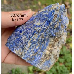 Natur r lapis lazuli, 507gram. 