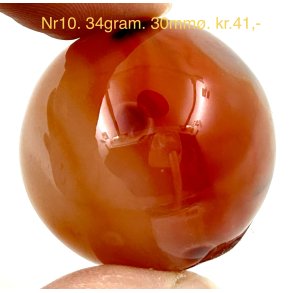 Sm karneol kugle-10