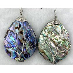 Abelone livstr vedhng. Ca. 4cm