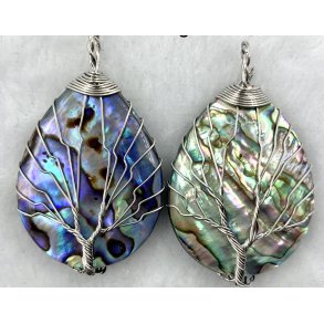 Abelone livstr vedhng. Ca. 4cm