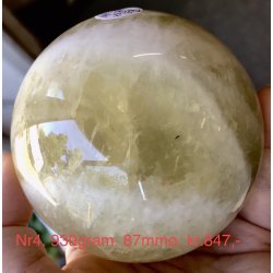 citrin kvarts kugle-4