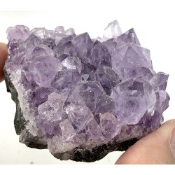 Sm ametyst krystal klynge-5