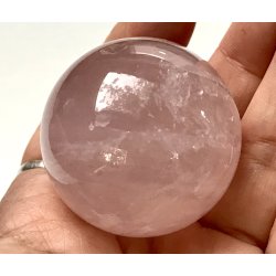 Rosakvarts kugle-14