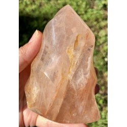 Hematoid kvarts / ild kvarts flamme-5