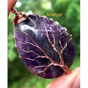 livstr vedhng med ametyst