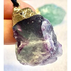 natur r mineralsten vedhng