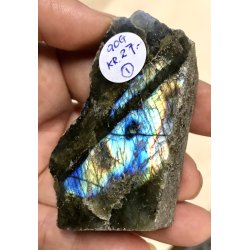 Labradorit 1/2 poleret og 1/2 r�-1