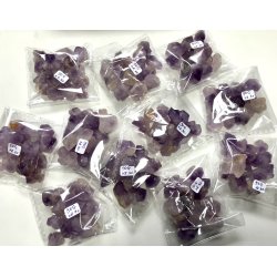 Natur r sm ametyst tand (3-5gram). 50gram/pose. 