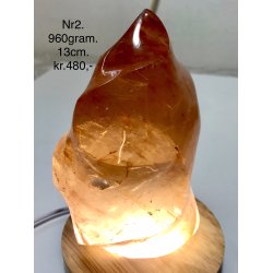 Hematoid kvarts flamme-2