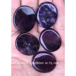 mineralsten oval 18x28mm