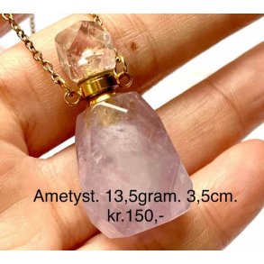 ametyst parfume flask