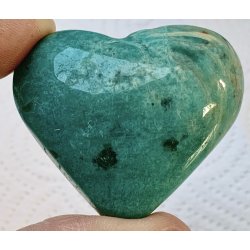 Amazonit med rgkvarts hjerte-4