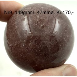 Jordb�r kvarts kugle-9