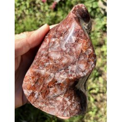 Hematoid kvarts / ild kvarts flamme-9