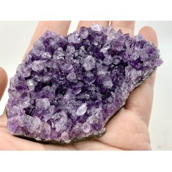 Sm ametyst krystal klynge-2