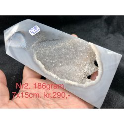 Agat med krystal trn-2