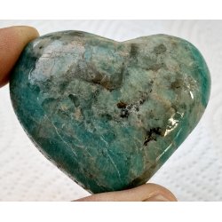 Amazonit med rgkvarts hjerte-15