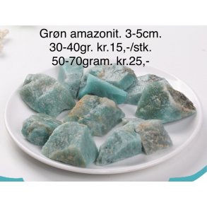 Natur r Grn aventurin. Ca. 60gram. 