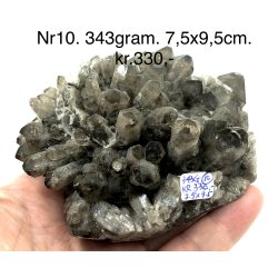 Rgkvarts krystal klynge-10