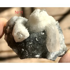 Smukke natur Apophyllit fra Indien -11