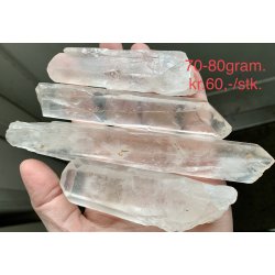 R bjergkrystal stav, 70-80gram. 