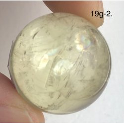 Sm citrin kugle. 19gram, 24mm.