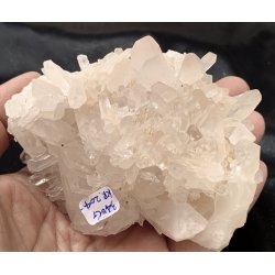 Stor bjergkrystal klynge 340gram. 