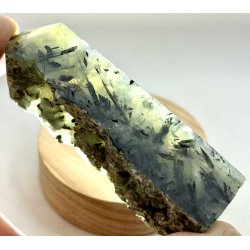 1/2 poleret + 1/2 r Prehnit trn-4