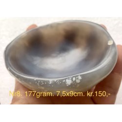 Natur poleret agat skle-8