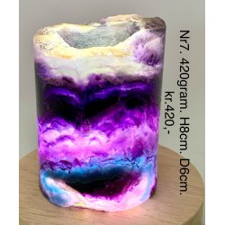 Regnbue flourit lampe -7