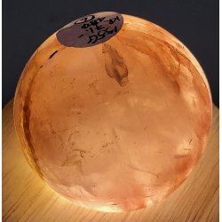 Hematoid kvarts / ild kvarts kugle-6