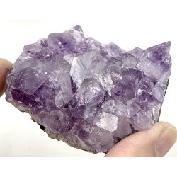 Sm ametyst krystal klynge-11