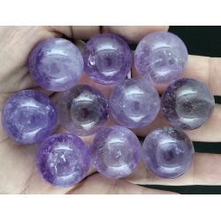 Ametyst sm kugle 17-18gram. 23mm. 