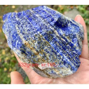 Natur r lapis lazuli, 532gram. 