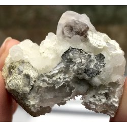 Smukke natur Apophyllit fra Indien -23