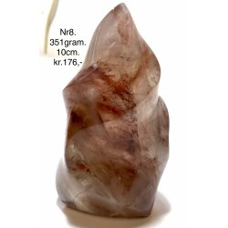 Hematoid kvarts flamme-8