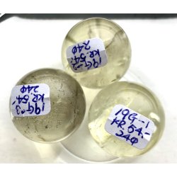 Sm citrin kugle. 19gram, 24mm.