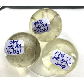 Sm citrin kugle. 19gram, 24mm.