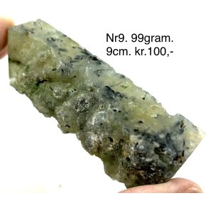 1/2 poleret + 1/2 r Prehnit trn-9