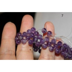 lilla krystal 6mm armb&aring;nd 2 