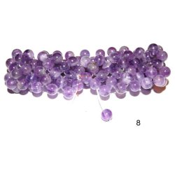 lilla krystal 6mm armb&aring;nd 2 