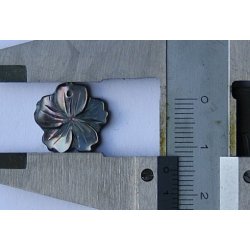 musling blomster vedhng 15mm-1, pris pr. par.