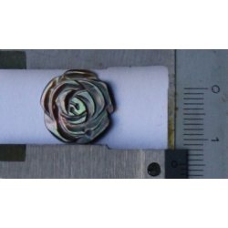 musling blomster vedhng 15mm-1, pris pr. par.