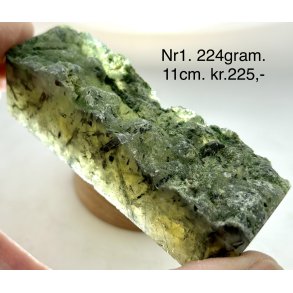 1/2 poleret + 1/2 r Prehnit trn-1