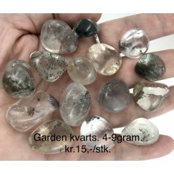 Garden kvarts lommesten 4-9gram. 